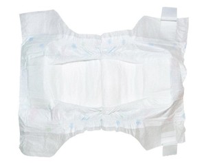 Hypo-allergic paper diaper